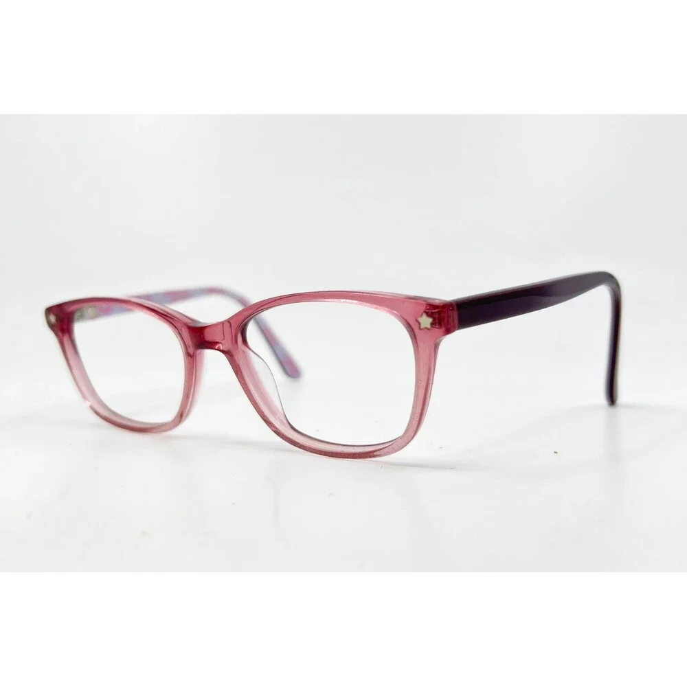 Pez Eyewear P12002 Glasses Kids Crystal Pink Floral Star Accents 48-16-125